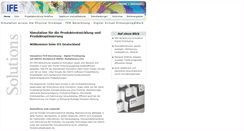 Desktop Screenshot of ife-ansys.de